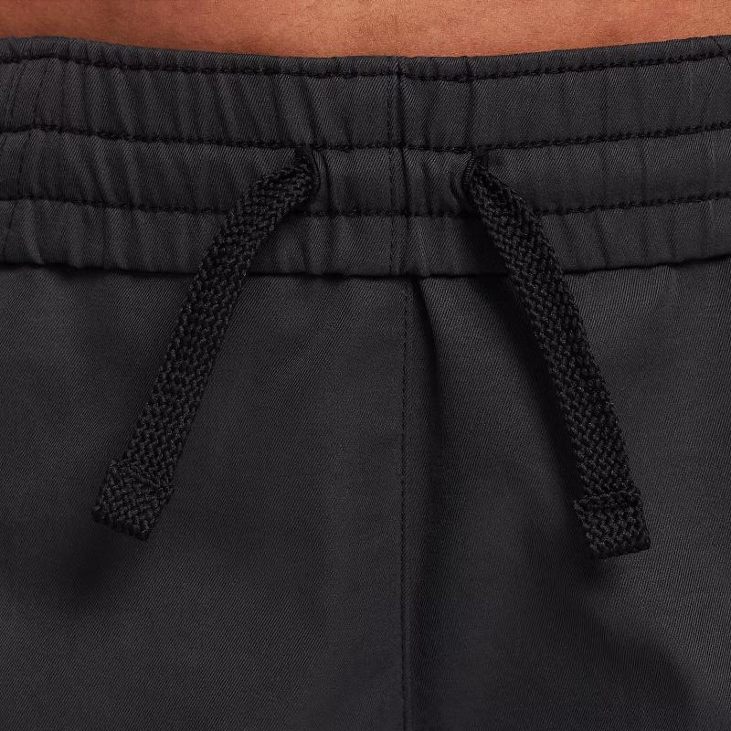 Nike Sportswear SS25 Swoosh Series Waterproof Wide-Leg Lace-Up Fashion Solid Color Kids Sports Pants Kids bottoms HQ9401-010