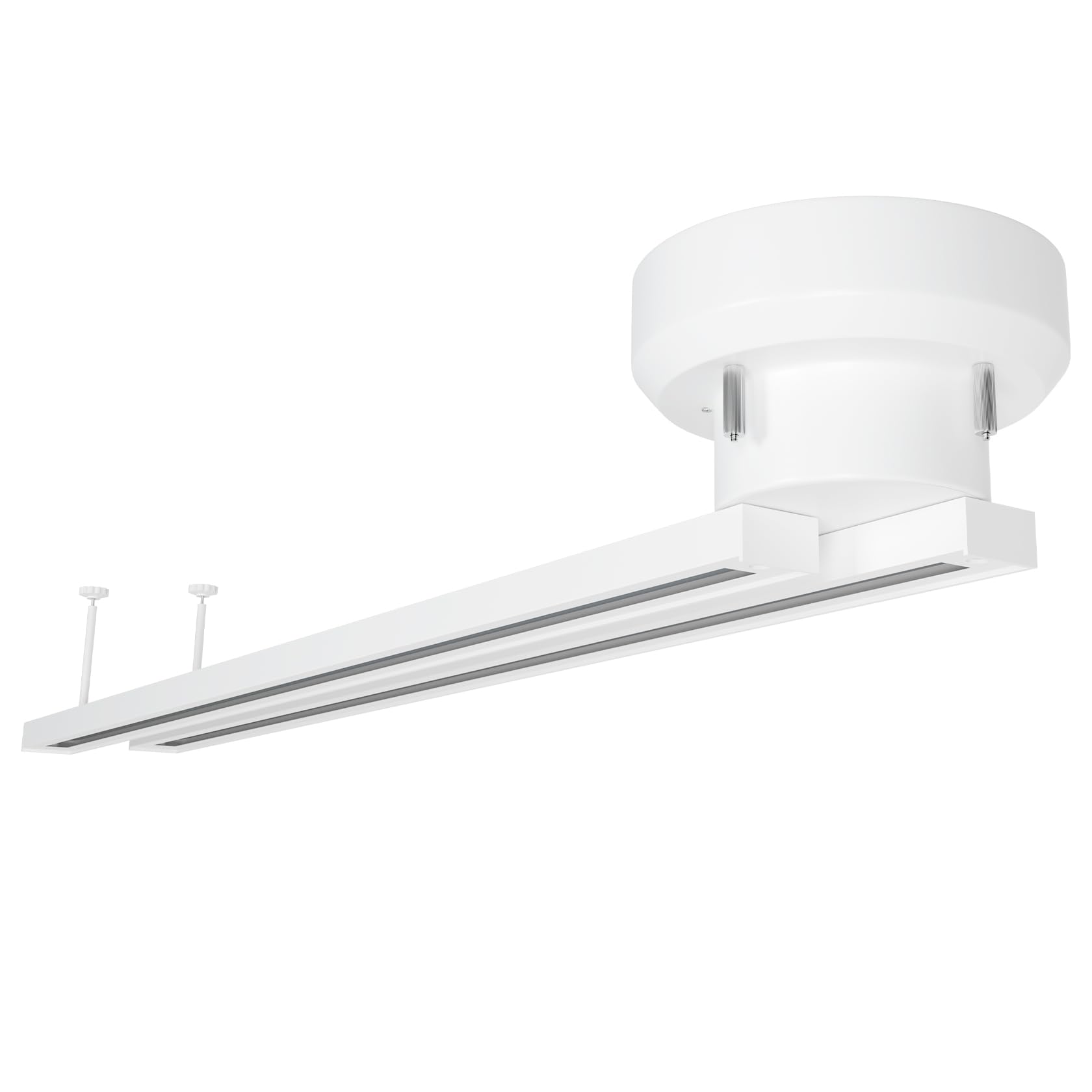 

LUTW Pro Складной Шинопровод для Трекового Освещения, 1,5 м, Грузоподъемность 5 кг, Трековый Светильник, Регулируемый Угол 360°, Трековый Прожектор, Потолочный Светильник, Нет