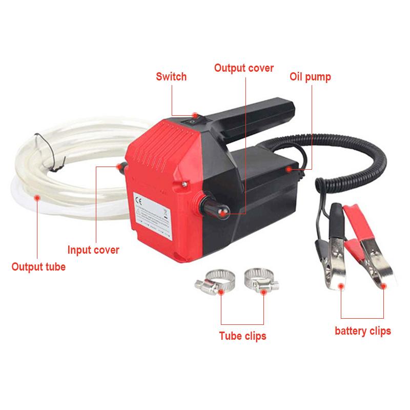 Elektrikli Araba Motor Yağı Pompası Yağ/Ham Petrol Sıvı Karter Çıkarıcısı Temizleme Değişim Transfer Pompası Emiş Transfer Pompası En Yeni
