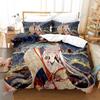 Game Kawaii Girls Onmyoji 3D Bedding Set Duvet Cover Pillowcases Single Twin Full Queen King Size Home Decor Quilt Boys Gift
