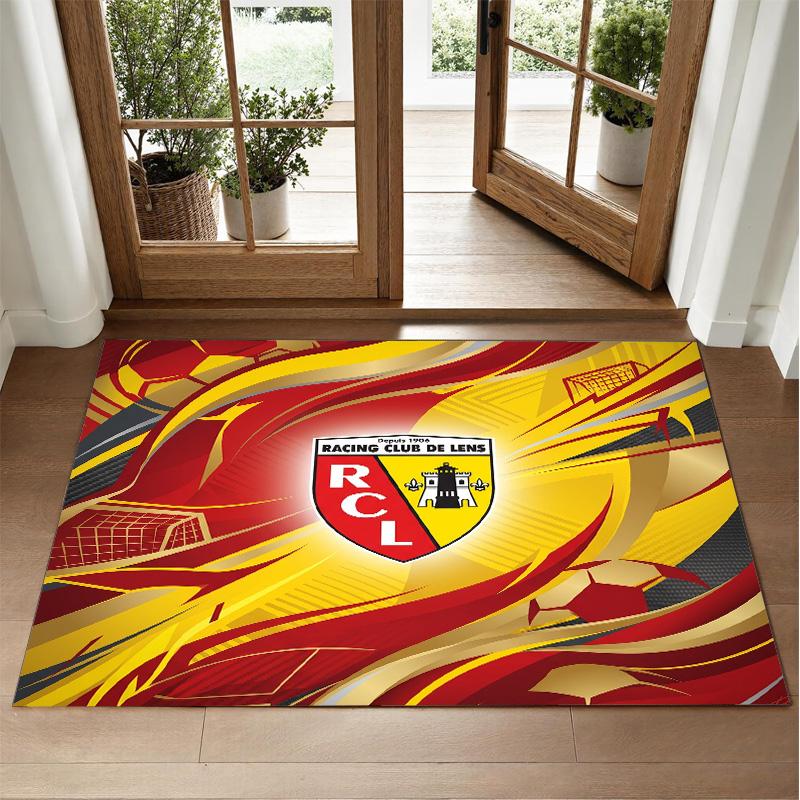 Lens FC Design Crystal Velvet Rug Soft Decorative Mat for Bedroom Entrance