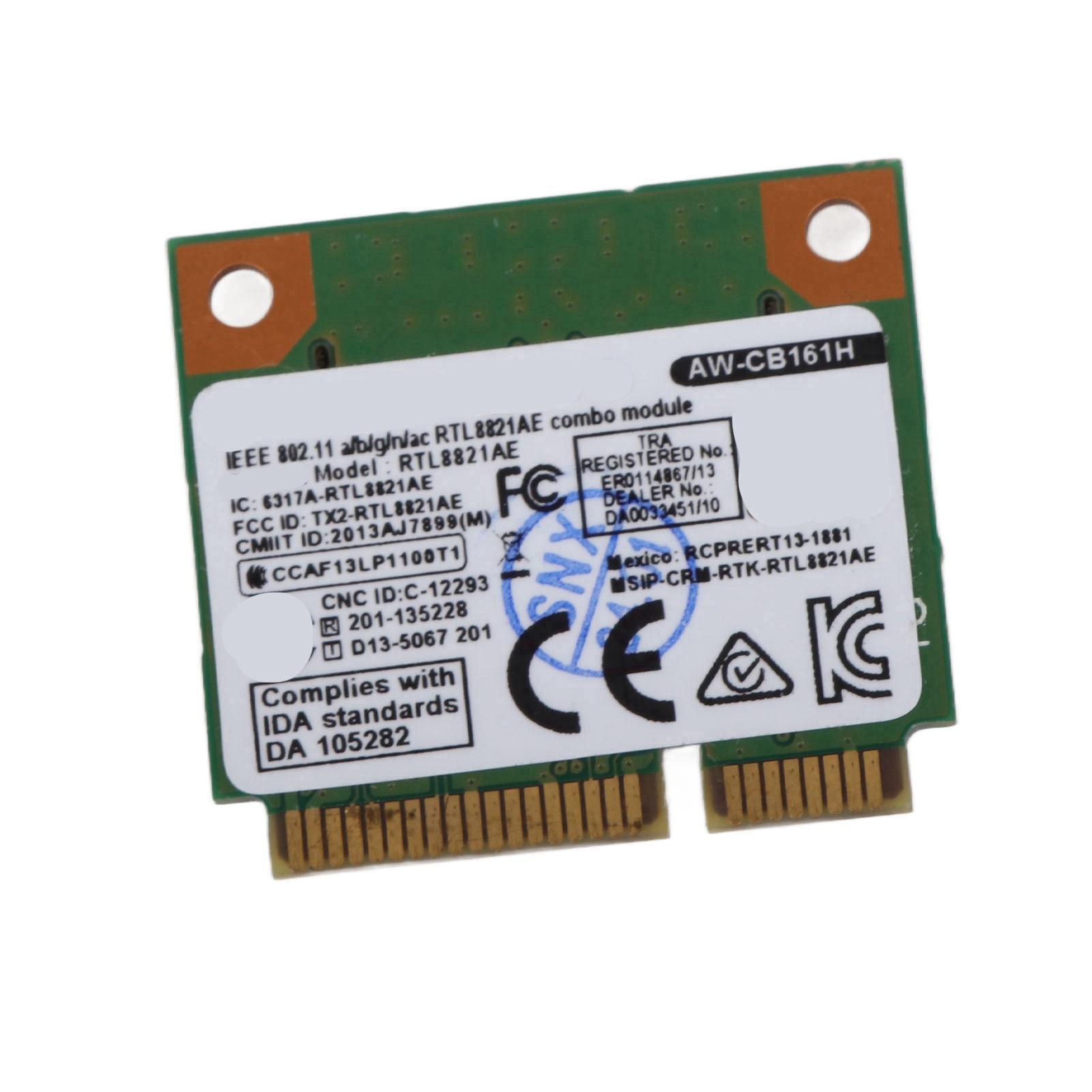 

Дводіапазонна мережева карта 433M Semi Mini PCI‑E Wireless 2.4G5G із підтримкою мережевої карти 802.11acabgn