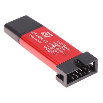 St Link Stlink St-Link V2 מיני Stm8 Stm32 סימולטור מוריד מתכנת תכנות עם כיסוי כבל דופונט St Link V2