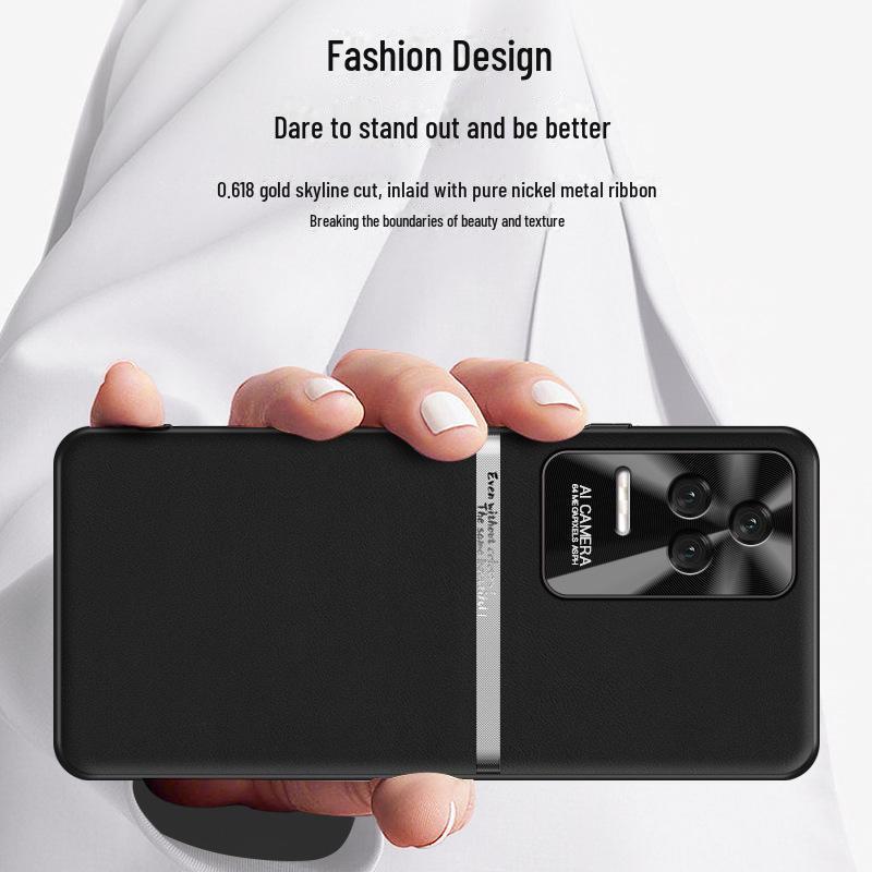 Liquid Leather Protective Cover for Redmi K40s Phone, Anti-fall and Anti-fouling.