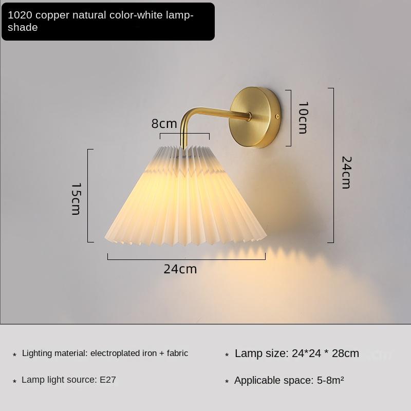 Nordic Wall Lamp E27 85-265V Retro Vintage Indoor Lighting Bedroom Liveing Room For Home Wall Light Fixture