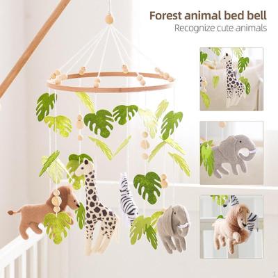 Babybett-Mobile, multifunktionales, kreatives Tieranhänger-Bettglocken-Windspiel für den Haushalt