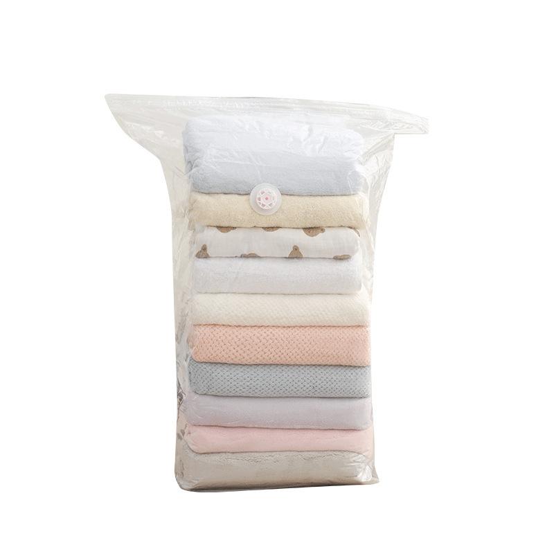 1 Unidad Bolsa de Compresión al Vacío Engrosada, Bolsa de Vacío Transparente para Edredón, Bolsa Doméstica para Almacenamiento y Clasificación de Ropa, Bolsa de Almacenamiento