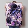 Anime Girls Group Portrait Poster Customized Wall Art Vintage Metal Signs Retro Tin Plaque for Man Cave Mancave Decoration Room