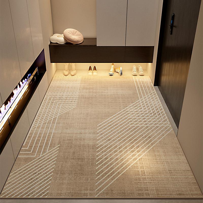 Household Entrance Mat Entrance Door Foyer Foot Mat Living Room Foot Mat Dirt Resistant Carpet