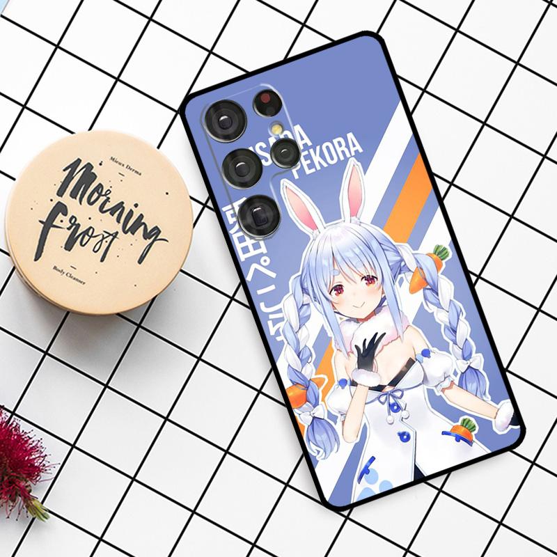 Hololive Fams Fubuki Ayame Mio Case For Samsung Galaxy S24 FE S20 FE S21 S22 S23 S24 S25 Ultra S9 S10 S25 Plus Phone Cover