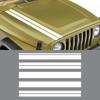 Auto-Haubenaufkleber Für Jeep Gladiator JT Truck Grafiken Dekor Aufkleber Vinylaufkleber Auto-Tuning-Zubehör Pickup-Styling-Abdeckung