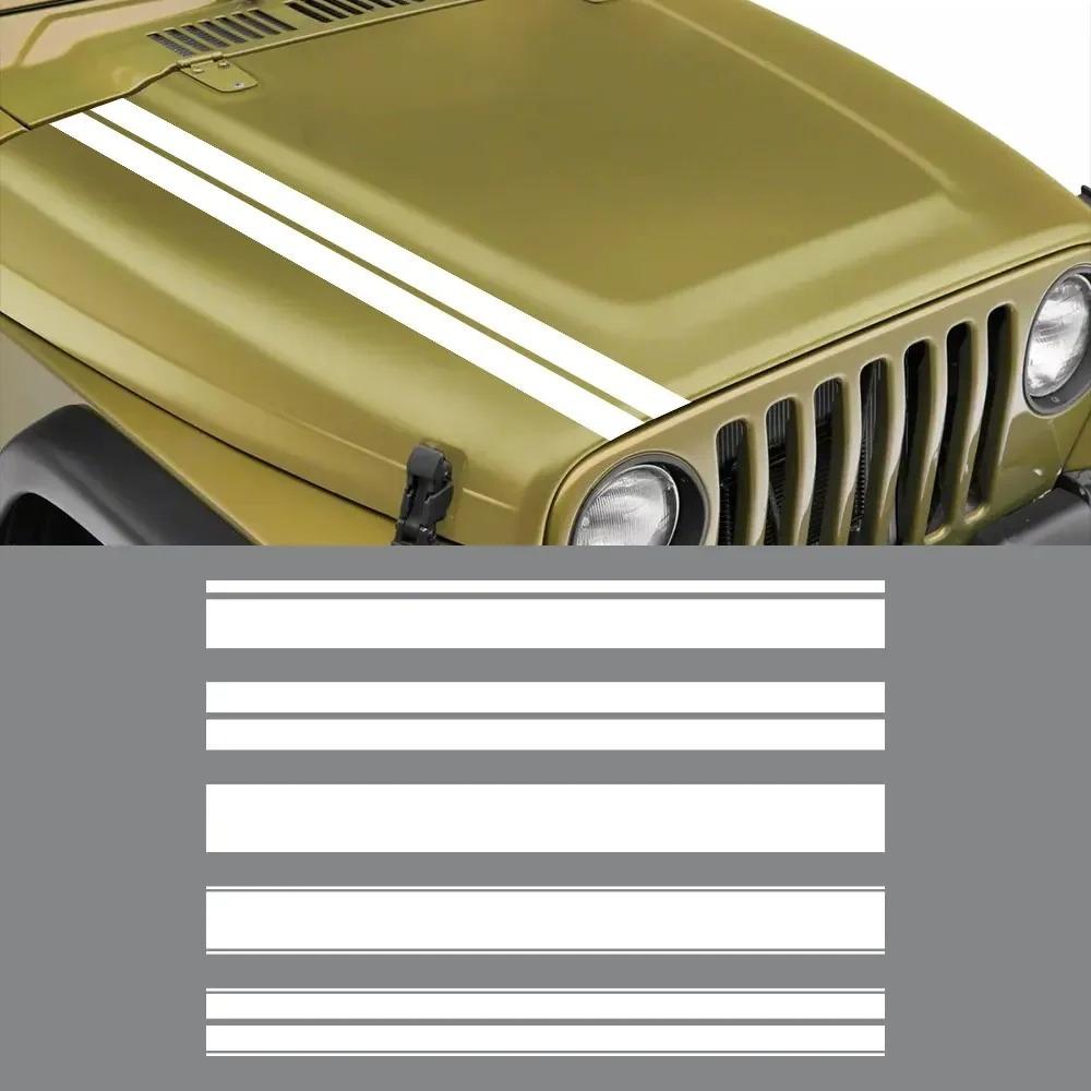 Auto-Haubenaufkleber Für Jeep Gladiator JT Truck Grafiken Dekor Aufkleber Vinylaufkleber Auto-Tuning-Zubehör Pickup-Styling-Abdeckung