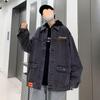Autumn and Winter Large Size Denim Jacket Men's Loose and Versatile Casual Top