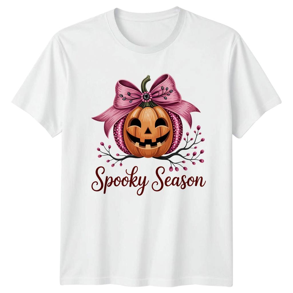 Spooky Season Unisexs TShirt Glam Halloween Gift For Her