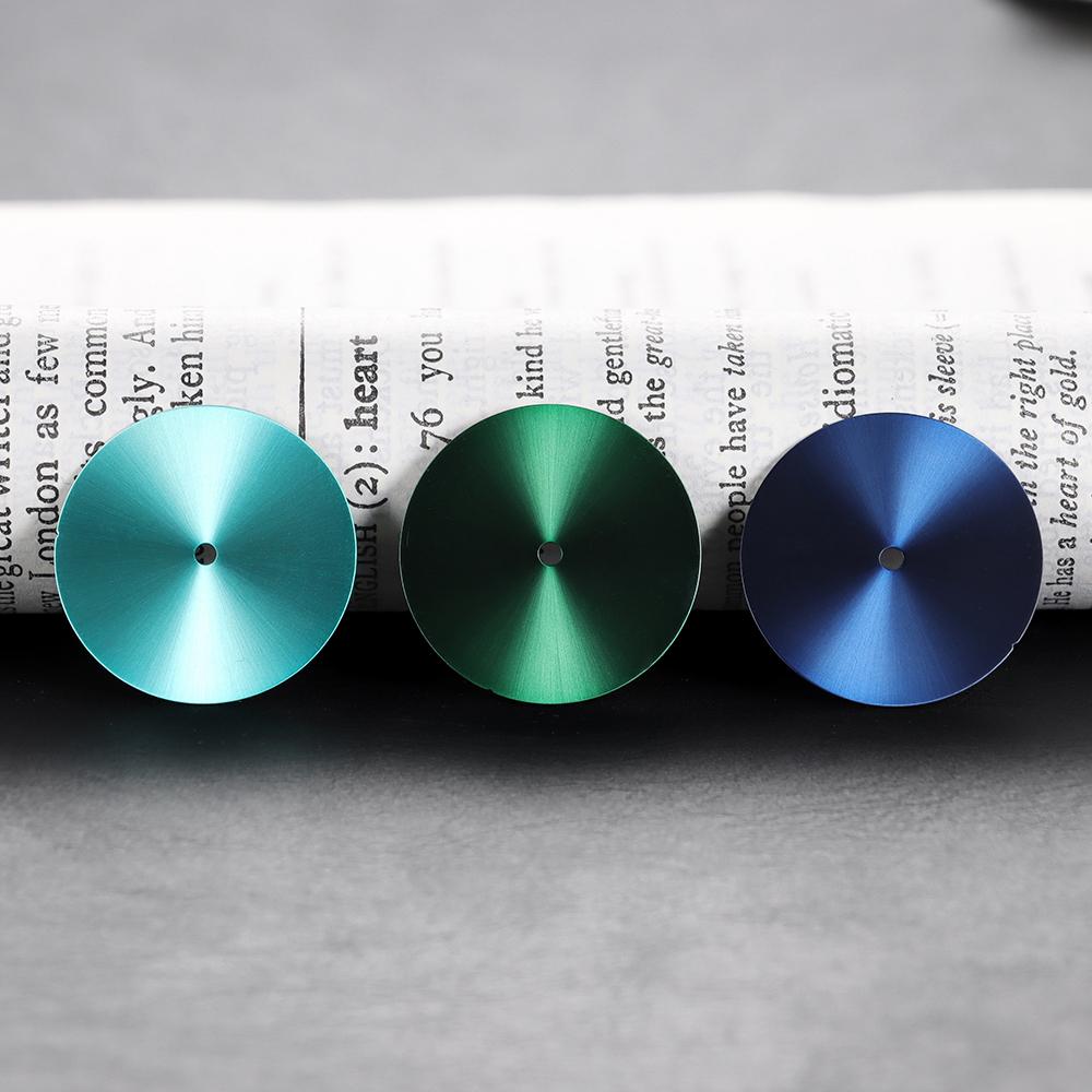 28.5mm Sunburst Sterile Watch Dial Black Silver Blue Green Faces for NH35 NH36 Movement Accessories Watch Parts for Wristwatch