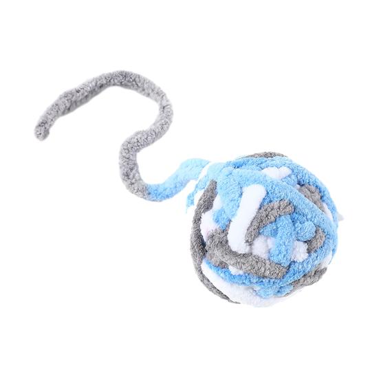 Cat Toys Plush Ball with Bell Interactive Cat Toy Lightweight Bite Resistance Toy for Indoor Cats