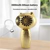 Portable Handheld Fan 100 Speed Cooling Fan Rechargeable Multifunction Travel Gift Cooling For Outdoor Travel Office Use