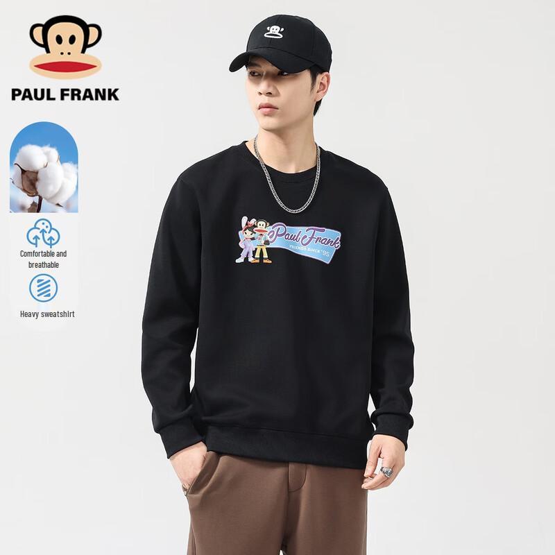 

Paul Frank Men s Crewneck Casual Long-Sleeve Sweatshirt 5XL