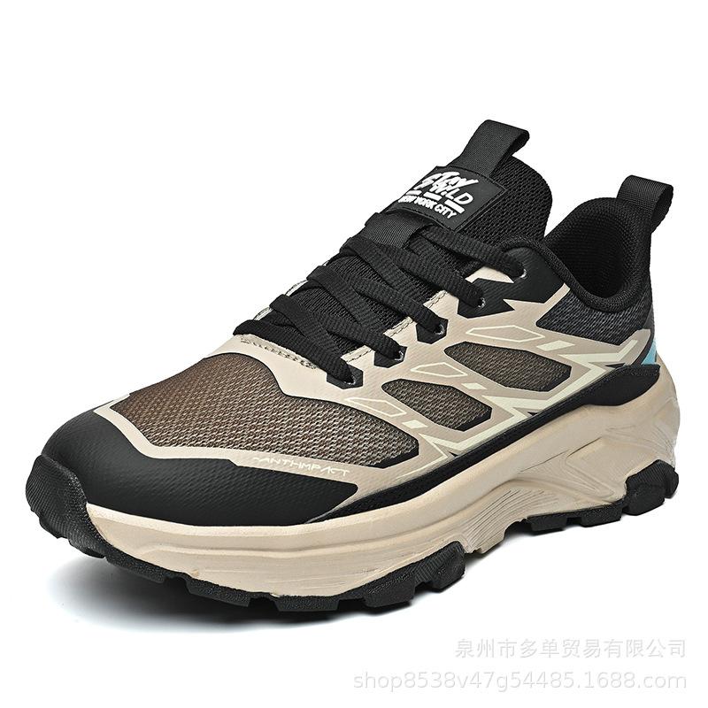 Non-slip and wear-resistant mountaineering shoes, light and comfortable casual trendy shoes, light and cushioning urban commuter sports shoes