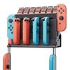 IPEGA PG-9186 Wall Mount Joycon Charging Dock Station for Switch&OLED with 28 Game Card Case, 6 Joy Con Controller Charger