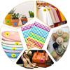 AZUREAL Price Stickers 3072P, Round Yard Sale Price Stickers 3/4 Inch, 16 Colors Garage Sale Stickers Multiple Denominations for Retail, Flea Markets