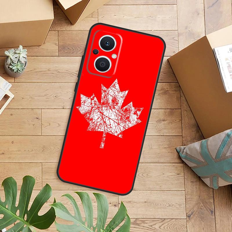 Canada Canadian Flag Phone Case For OPPO Reno 14 12 11 13 F 10 Pro 8T 8 Lite OPPO Find X9 X8 X6 X5 Pro Back Cover