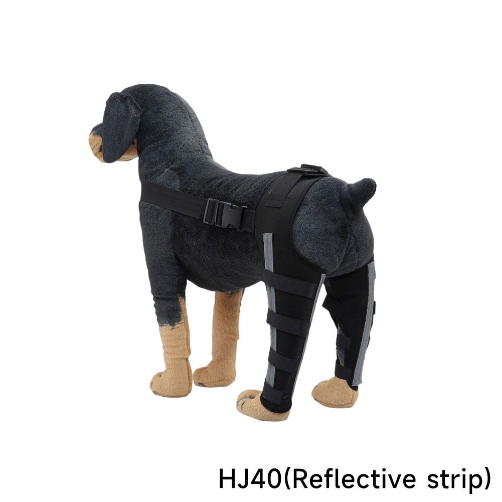 

Dog Rear Leg Braces Adjustable Support Splint for Hip Dysplasia Post Surgery Injury Recovery Elderly Pet Knee Joint Protector M (Reflective) чорний