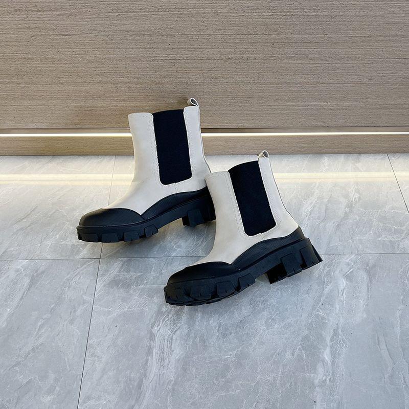 Новая мужская молодежная обувь на толстой подошве — фото 6