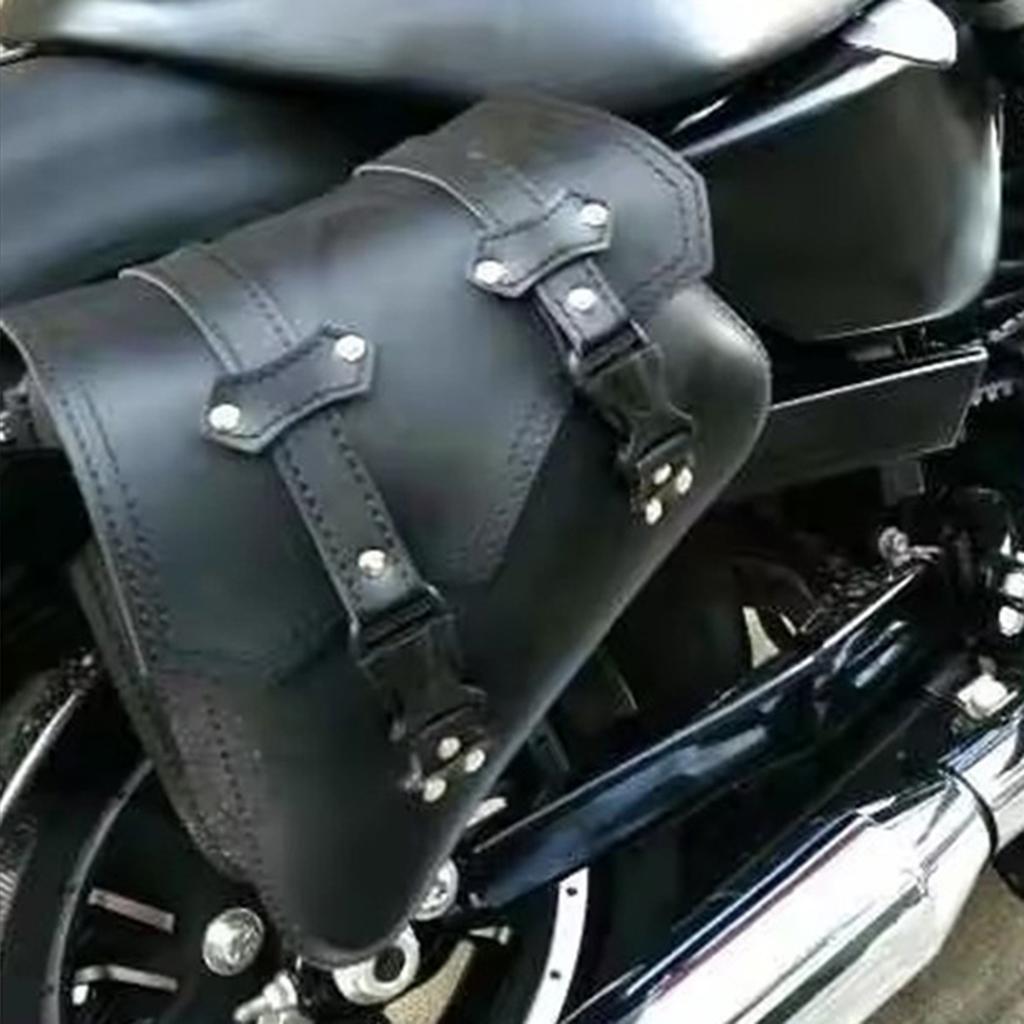 Universal Motorcycle Saddlebags Easy Installation Motorcycle Bag Tool Saddlebags Suitable for Most Type of Motorcycle