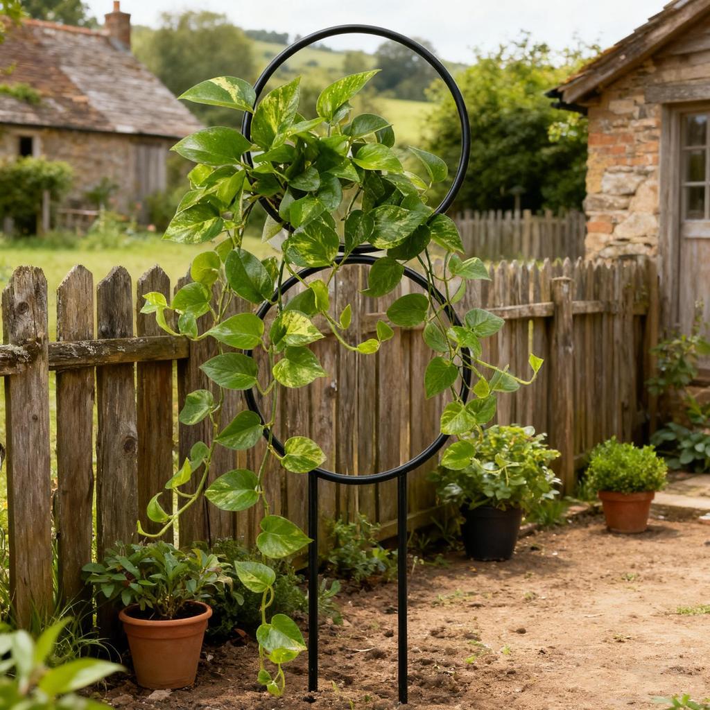 Trellis For Climbing Plants Outdoor Weather Resistant Adjustable Metal Stake Metal Plant Trellis For Indoor Outdoor Home Wedding
