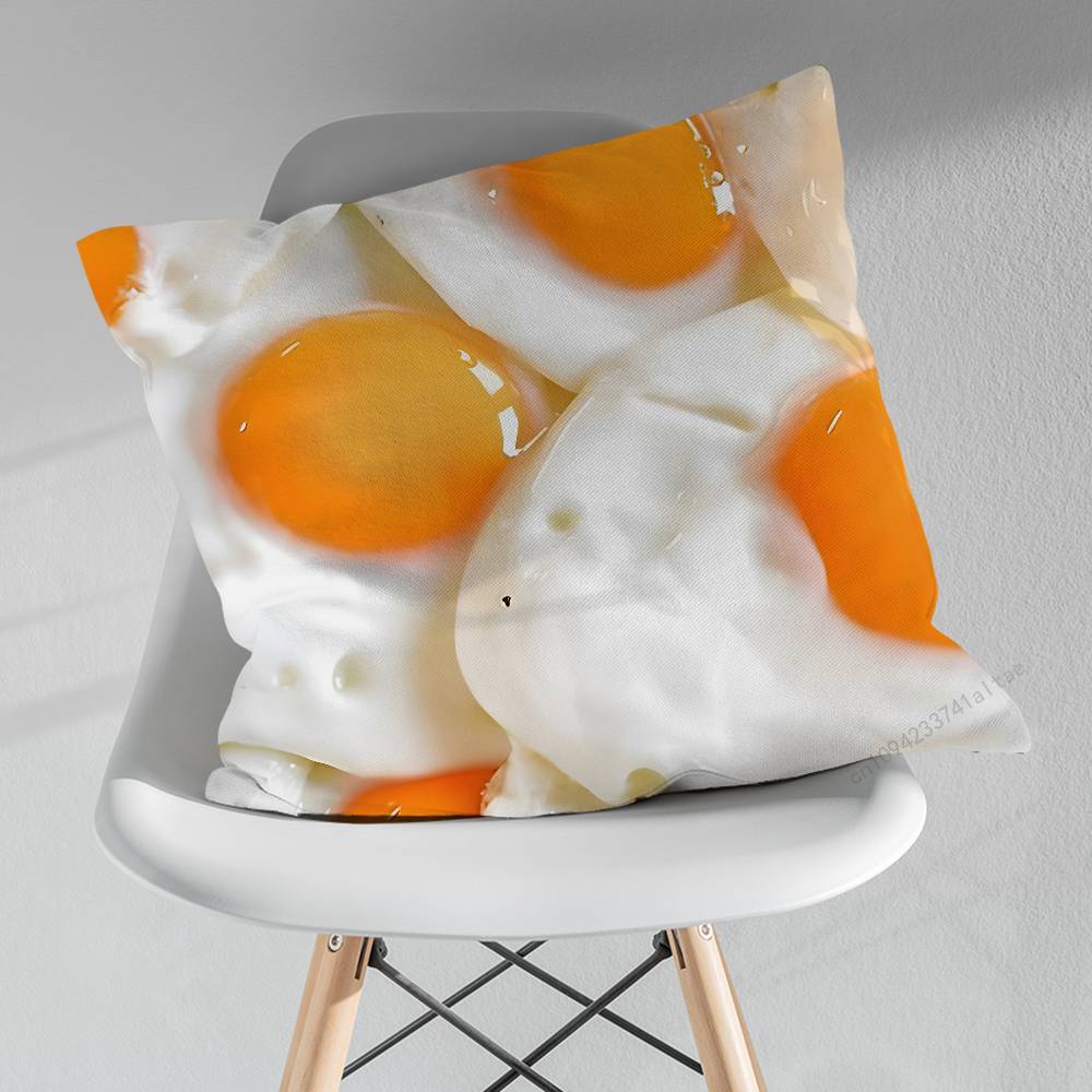 

Food Art Fries Hamburger pillow over living room sofa cushion cover home decoration bedroom room bed pillow cover 30x30cm