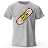 Summer Fashion Item I'm Okay Cotton T-shirt Men's Loose Oversized Breathable Sports Short Sleeves Street Wear