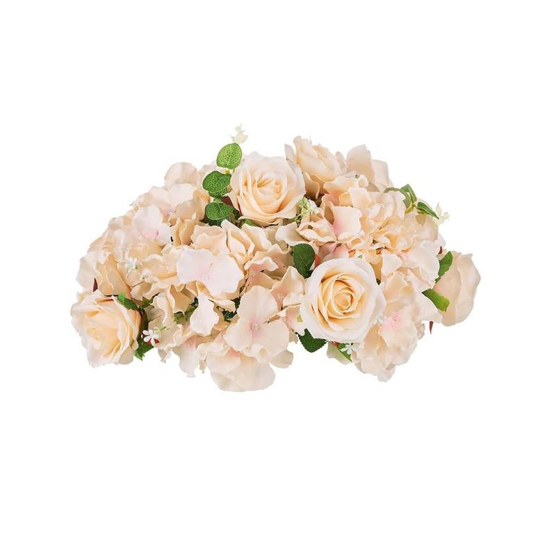 

1 шт. Шелковый цветок Римская колонна Центральный элемент Украшения стола Декор для дорожки Искусственные цветы Красивый декор для свадебной вечеринки