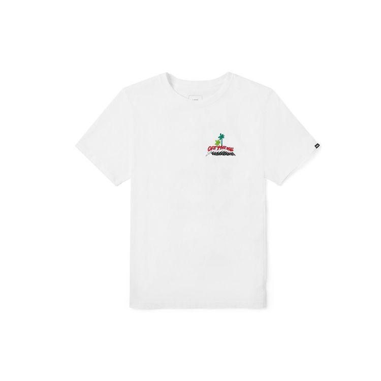 Vans Asia Artists Co-Branded Printed Short Sleeve T-shirt Men Tops White VN0A4RAYWHT