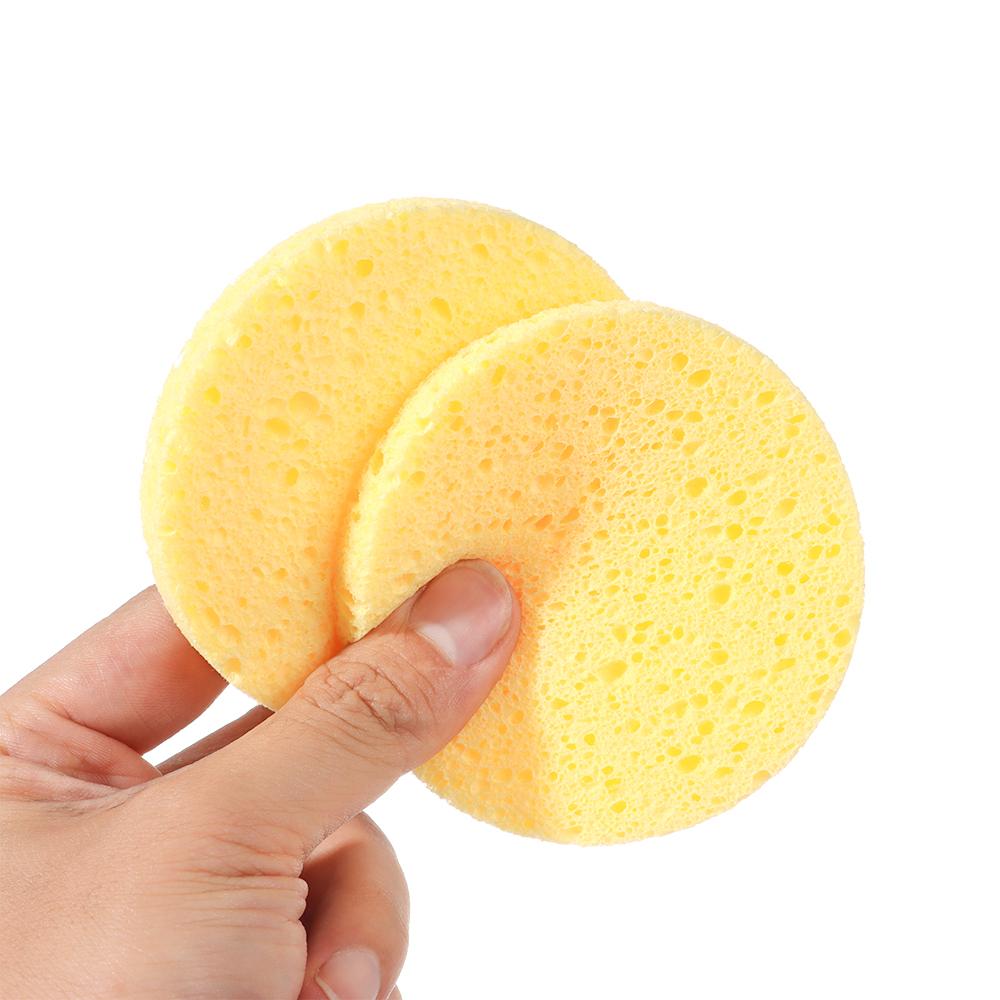 Soft Cleanup Skin Care Cleansing Sponge Compress Puff Body Facial Cleaner Face Wash Pad