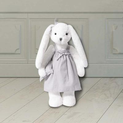 White Pajamas Rabbit Plush Toy Doll Children Sleeping Doll