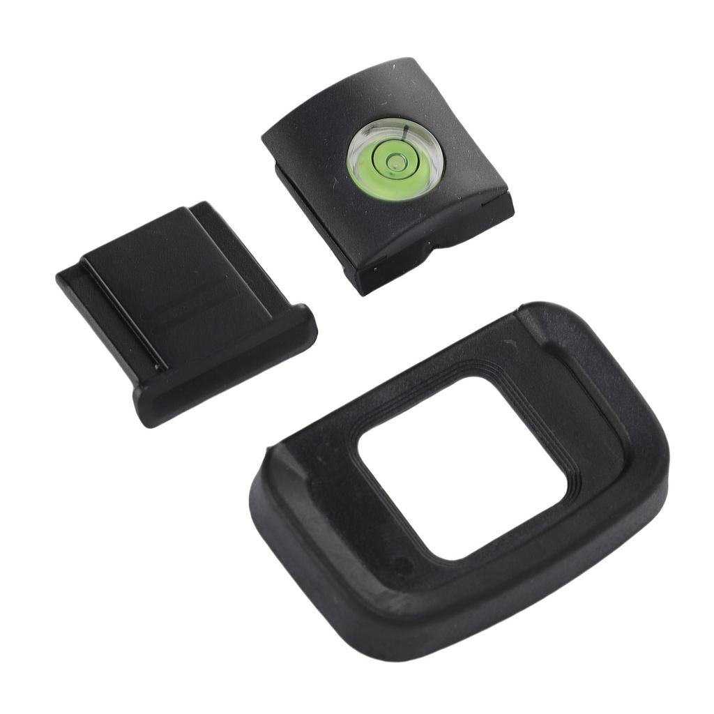 3 In 1 Eyecup Hot Shoe Cover Bubble Level Set Replacement for Nikon Z50 Mirrorless Camera