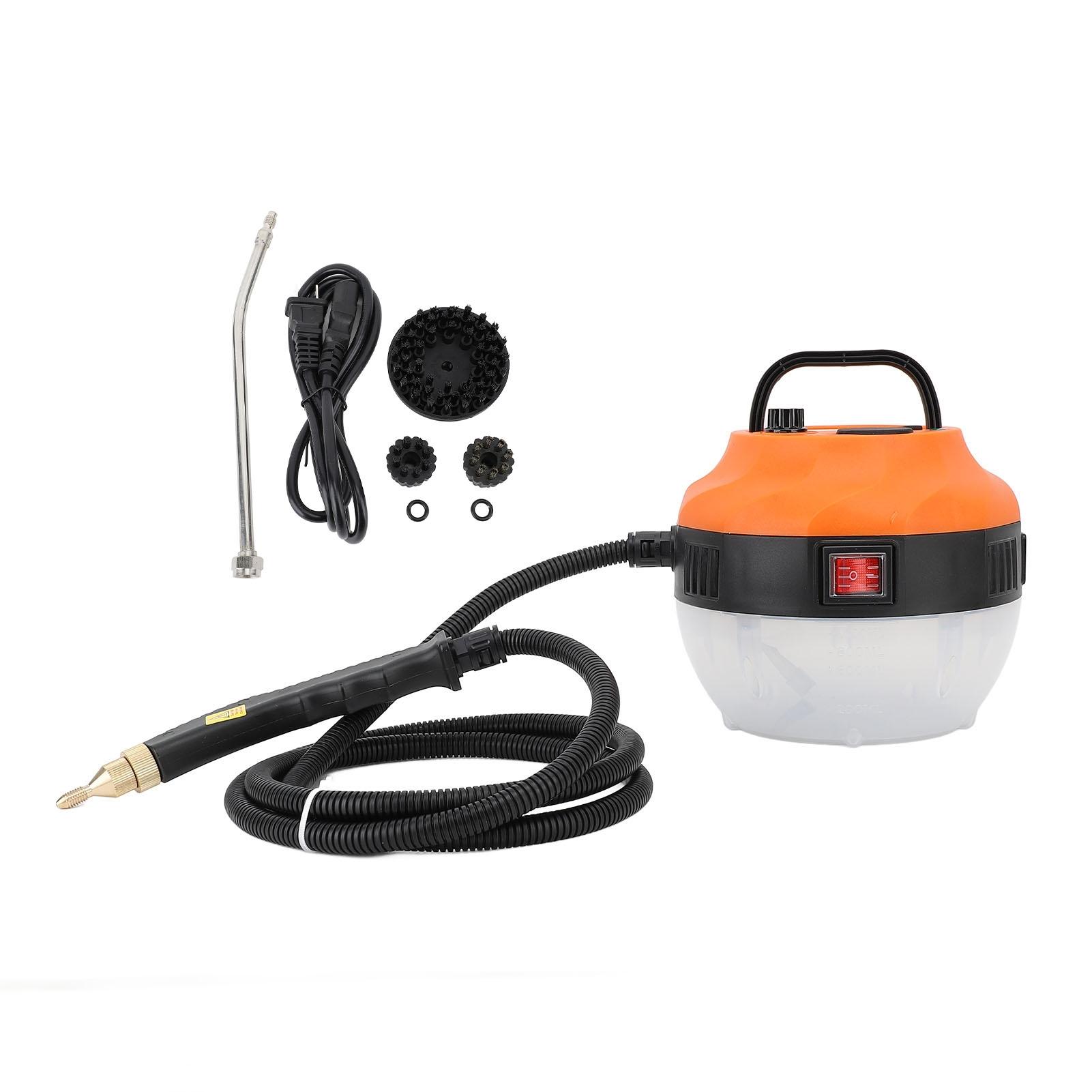 High Temperature Pressurized Cleaning Machine Portable Handheld Steam Cleaner   for Household чёрный