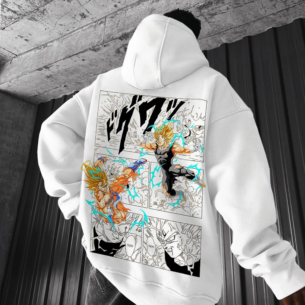 Dragon Ball Men's Hoodies Women Pullover Spring Autumn Casual Hoodie Sweatshirts DBZ  Y2K Hoodies Oversize Sweatshirt for Male
