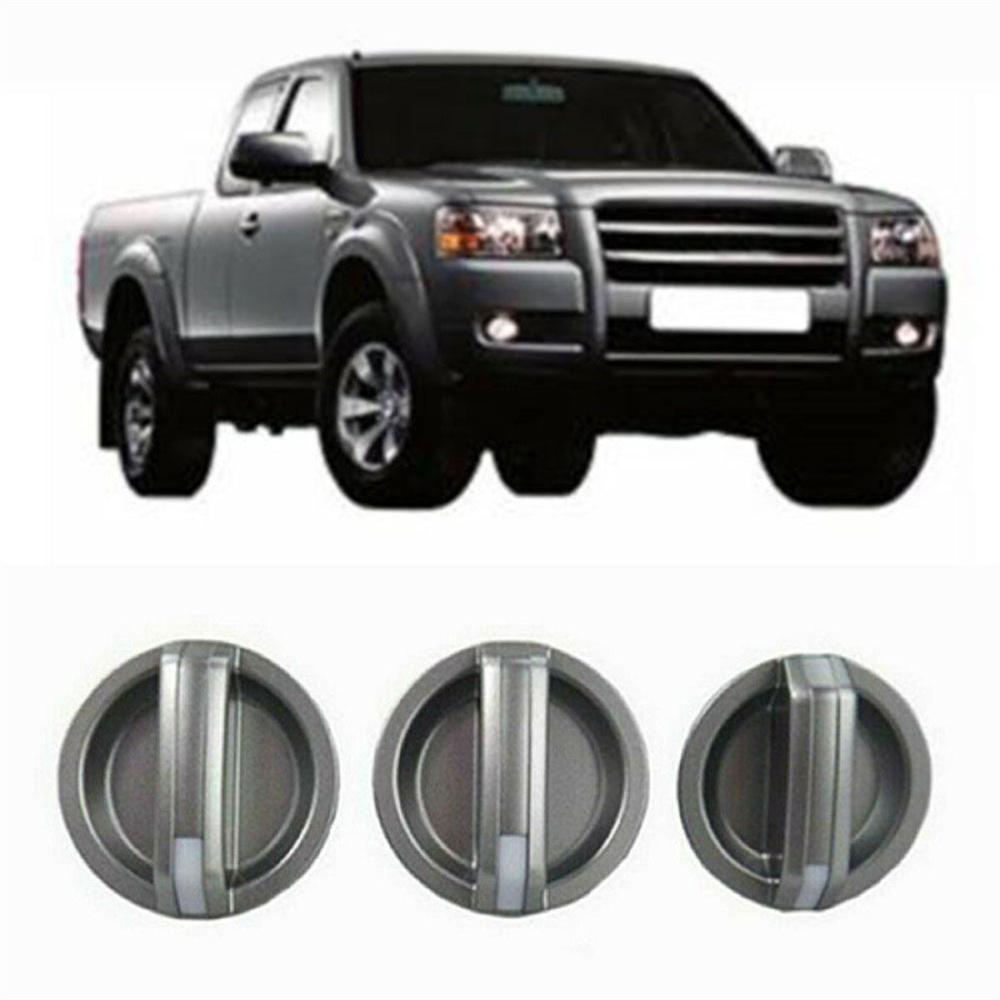 3Pcs Heater Fan Control Knob For Mazda BT-50 UN Ford Ranger PJ 2006-2008