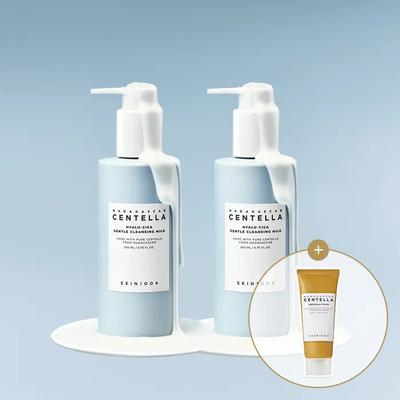 Madagascar Centella Hyaluronsäure Cica Sanfte Reinigungsmilch 200ml x 2 Stück