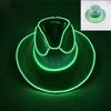 Luminous Neon LED Solid Color Bucket Hats Men Women Hip Hop Panama Fisherman Cap Summer Outdoor Casual Party Novelties