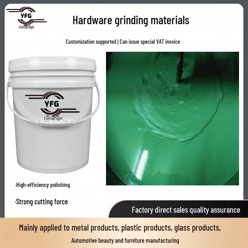Green Polishing Paste for Automatic Machine - Fine Stainless Steel Polishing