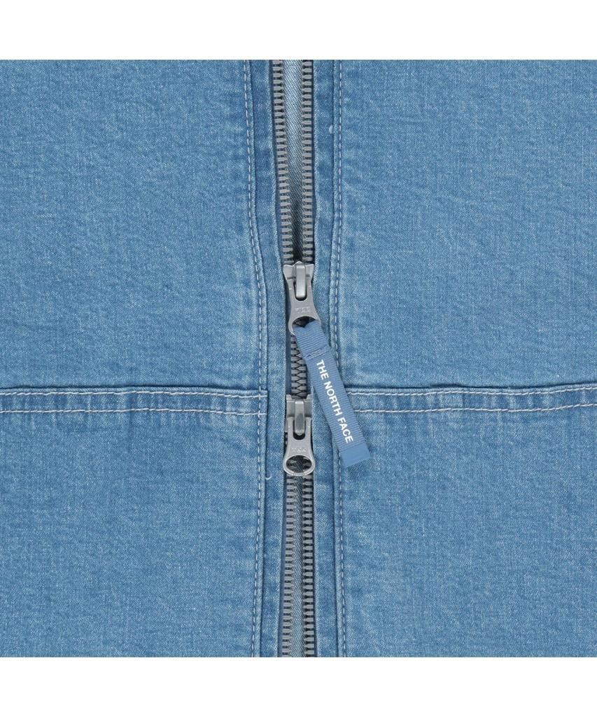 The North Face Nj3Bs09J White Label Brise Denim Jacket Light Blue