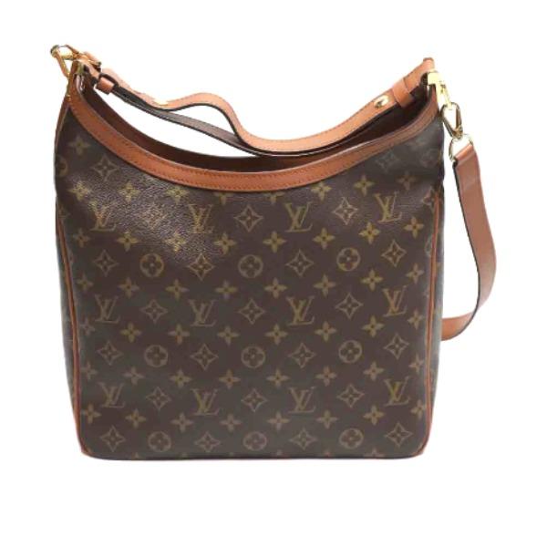 Louis Vuitton Monogram Reverse Hobo Dauphine MM Shoulder Bag Monogram M45195 Used