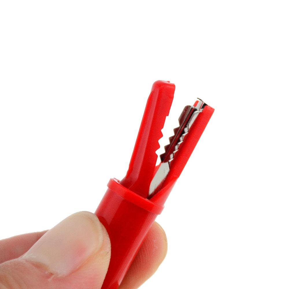 Alligator Clip Push Button Type Crocodile Clip Jack Insulation Alligator Clip Crocodile Clip