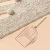 Cat Litter Scoop Sand ,Portable,Pet Cleaning Supplies Kitty Metal Scooper Kitten Lifter for