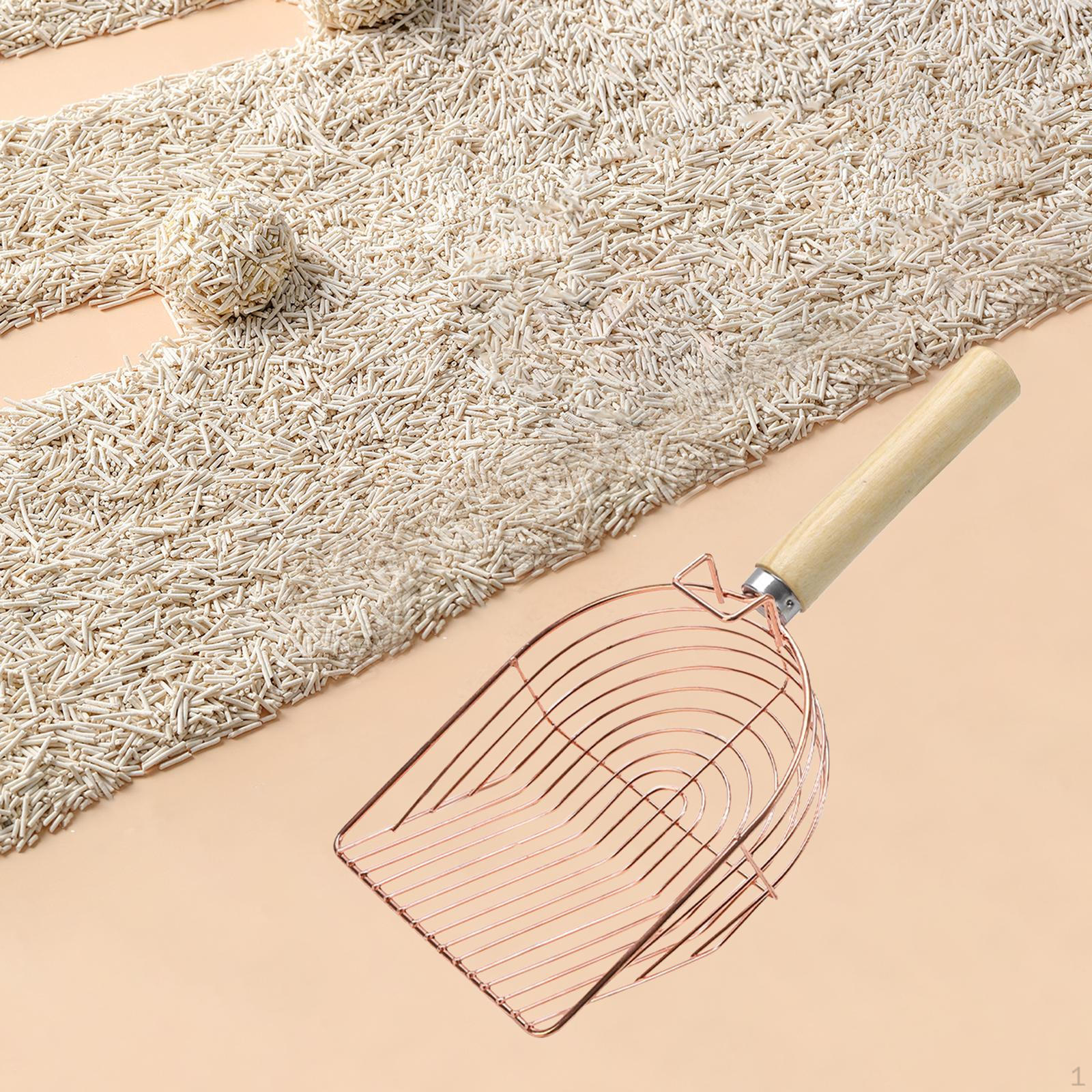 

Совок для кошачьего туалета, песок, портативный, средства для чистки домашних животных, металлический совок для кошек, подъемник для котят розового золота