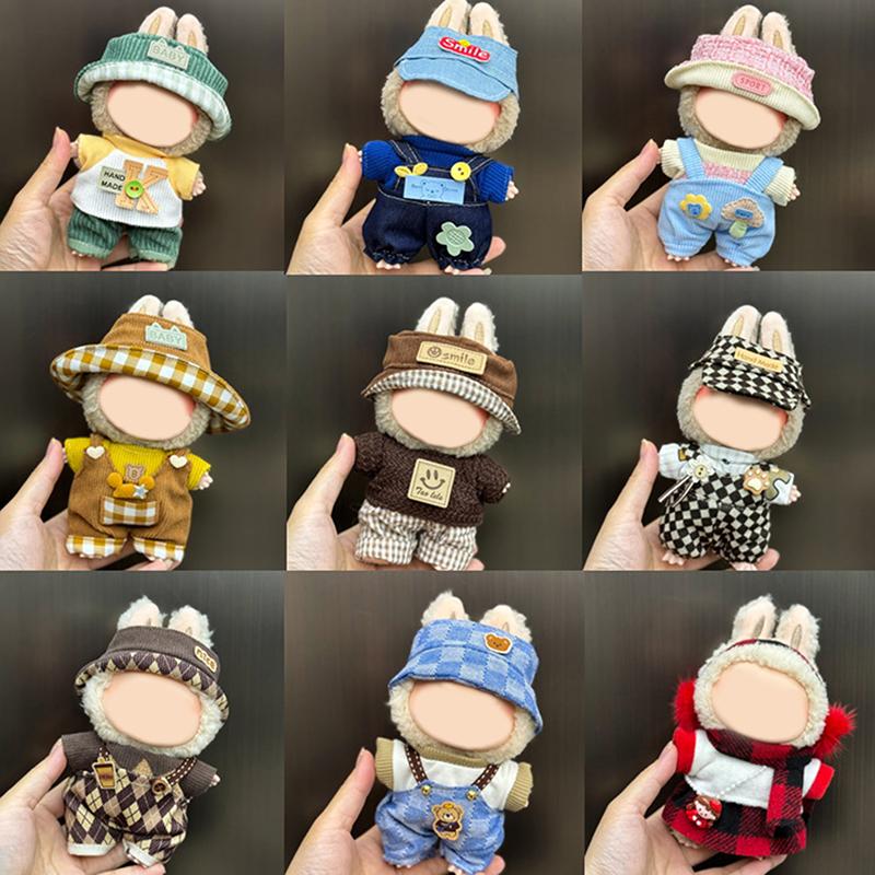 

Clothes For Labubu Dolls Accessories, Stylish Kawaii Outfit Set Suitable