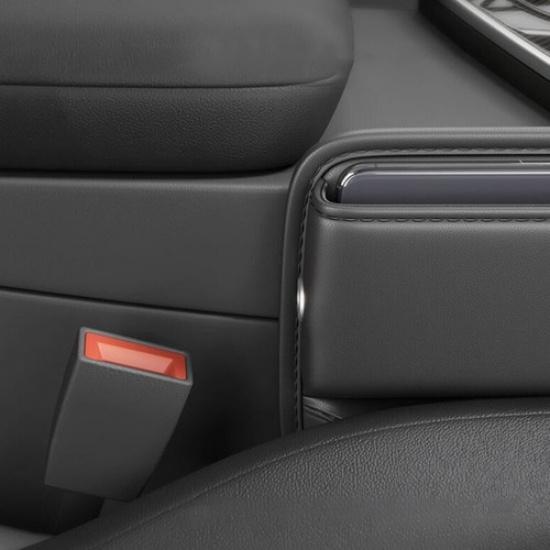 Car Accessories Seat Gap Filler Storage Box Phone Holder Organizer Bag Universal